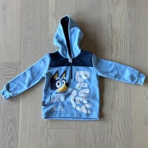 Kids Blue Character Hoodie